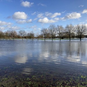 Hochwasser in den Lippeauen...... Jürgen Herborn